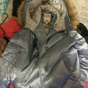 J Lo Fur hood coat